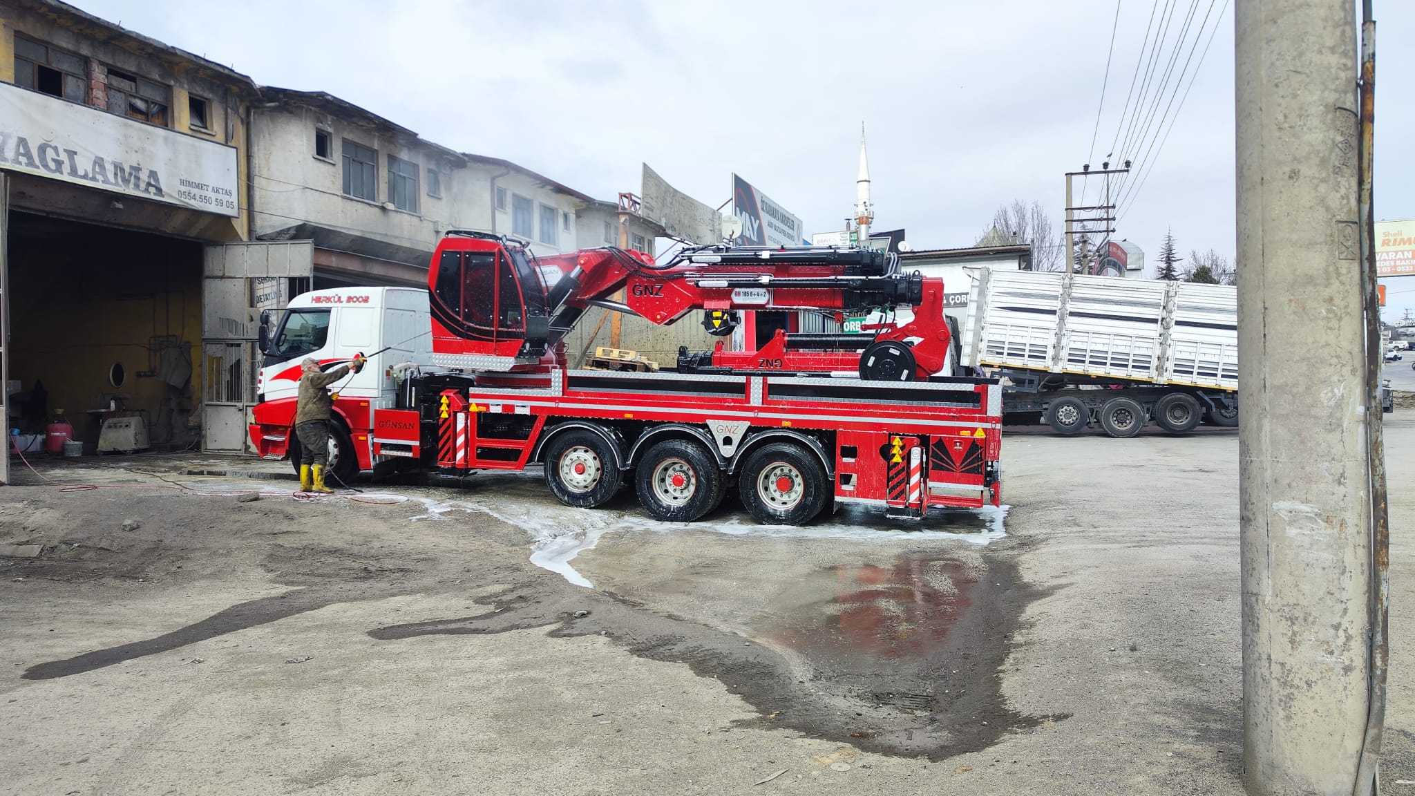 Malatya Sepetli Vinç Kiralama